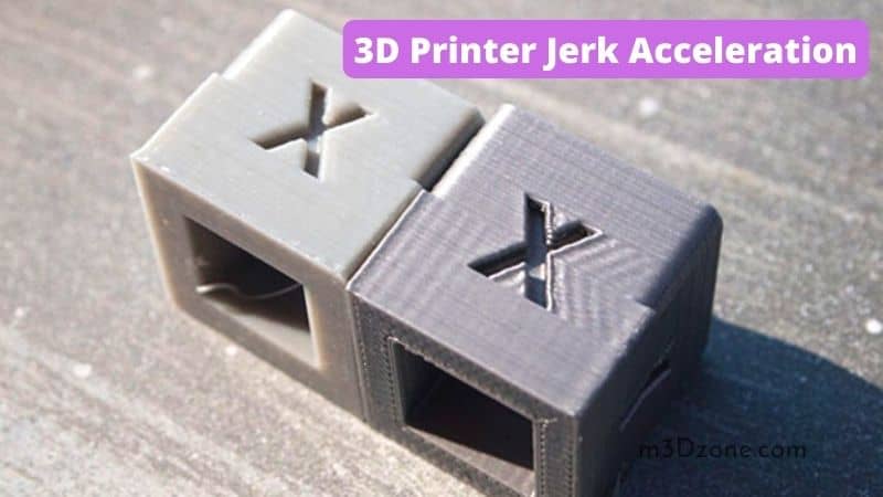 3D Printer Jerk Acceleration