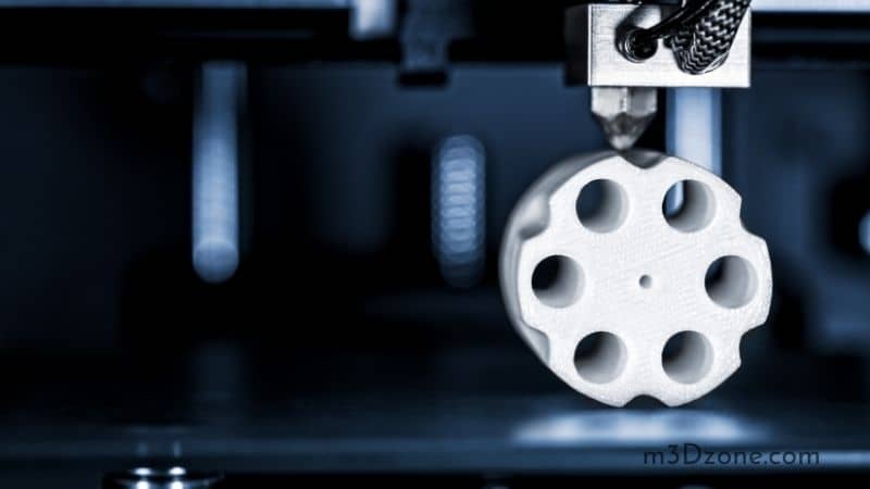 3D Printer Nozzle Close-up