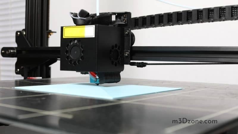 3D Printer Printing With PLA