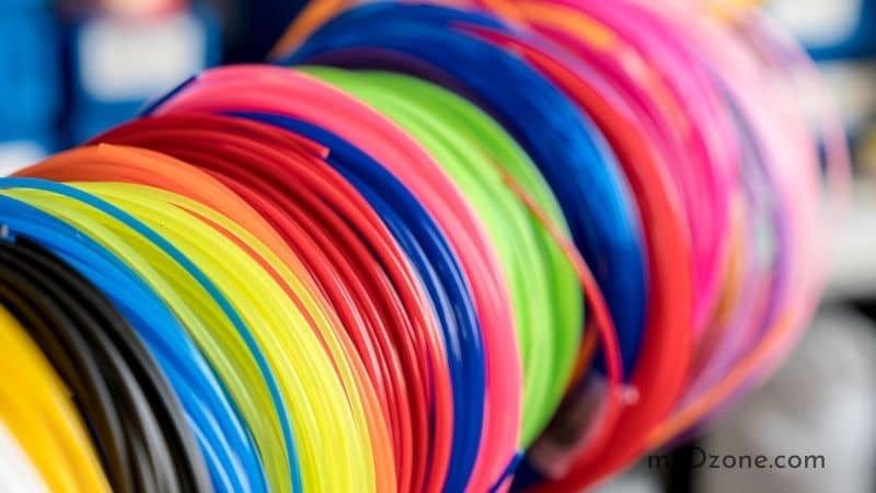 Colored PLA filaments