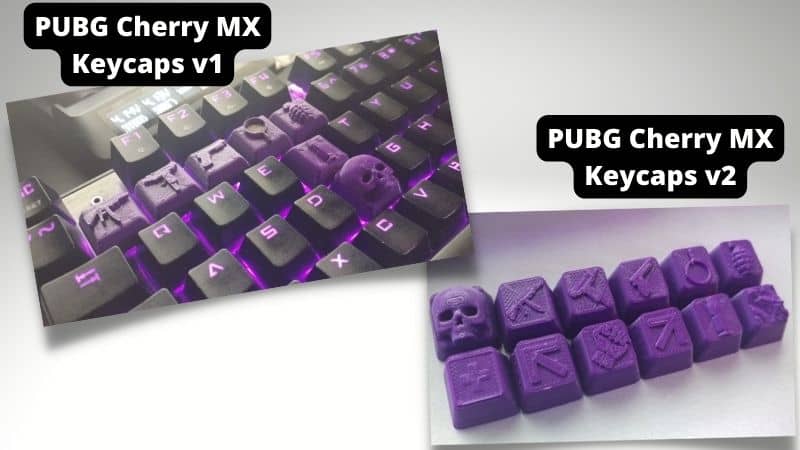PUBG Cherry Mx Keycaps