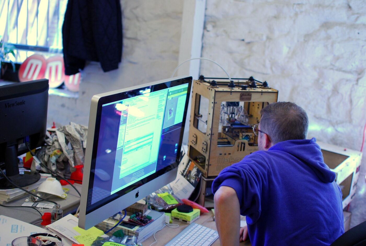 Smooth 3D printing process example