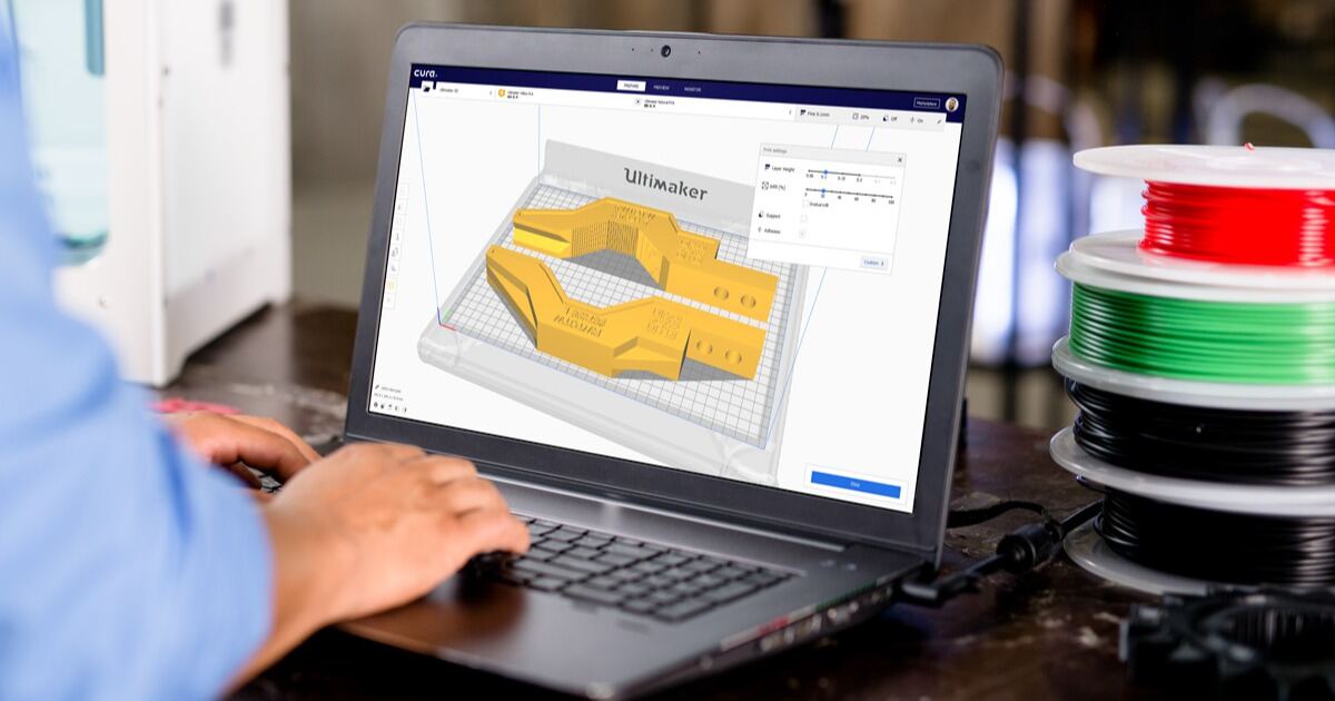 Cura first layer print settings