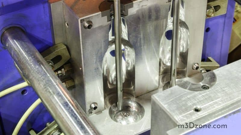 Injection molds for PET bottles