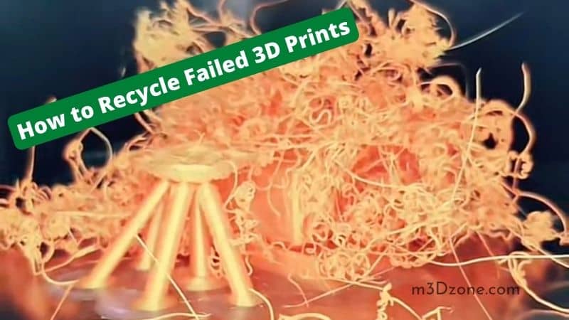 Recycle Failed 3D Prints