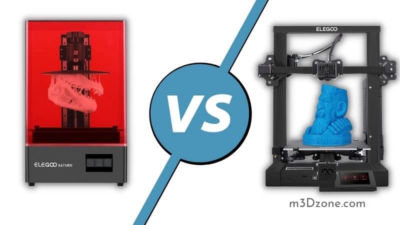 Resin vs Filament 3D Printer